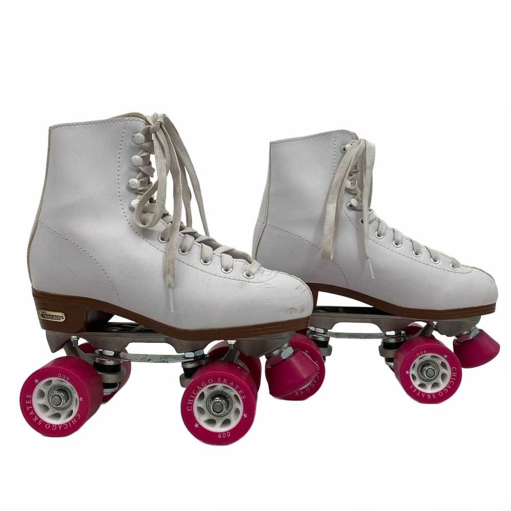 Chicago Skates White Pink Roller Skates | Women’s US6